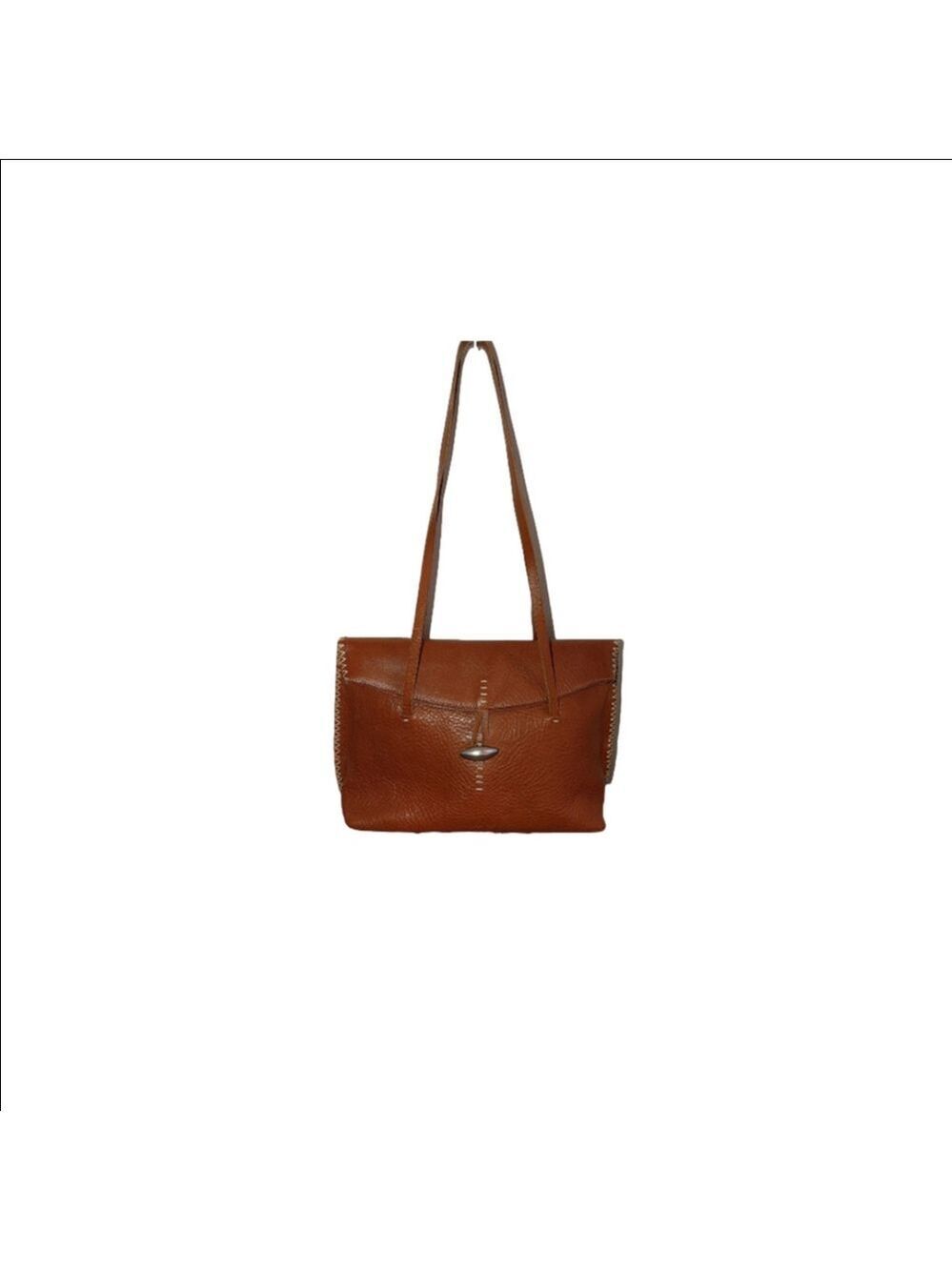Ellington Fold Over Leather Shoulder Bag